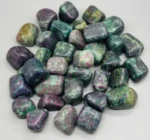 1 Lb Ruby Zoisite With Mica Tumbled Stones