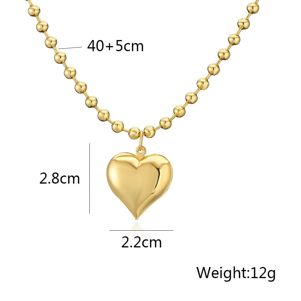 All My Heart Gold Necklace