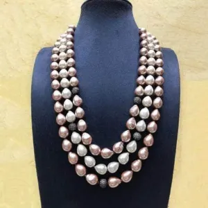 Baroque Layered Necklace