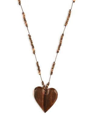 Beaded Heart Necklace