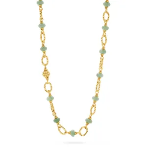 Berry & Bead Chain, 24" - Meadow Jade