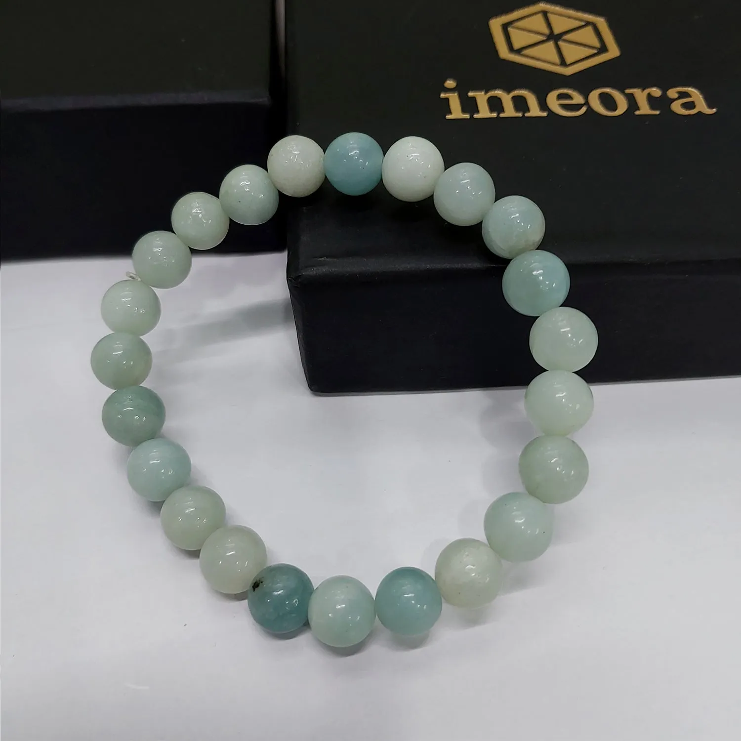 Certified Amazonite 8mm Natural Stone Bracelet