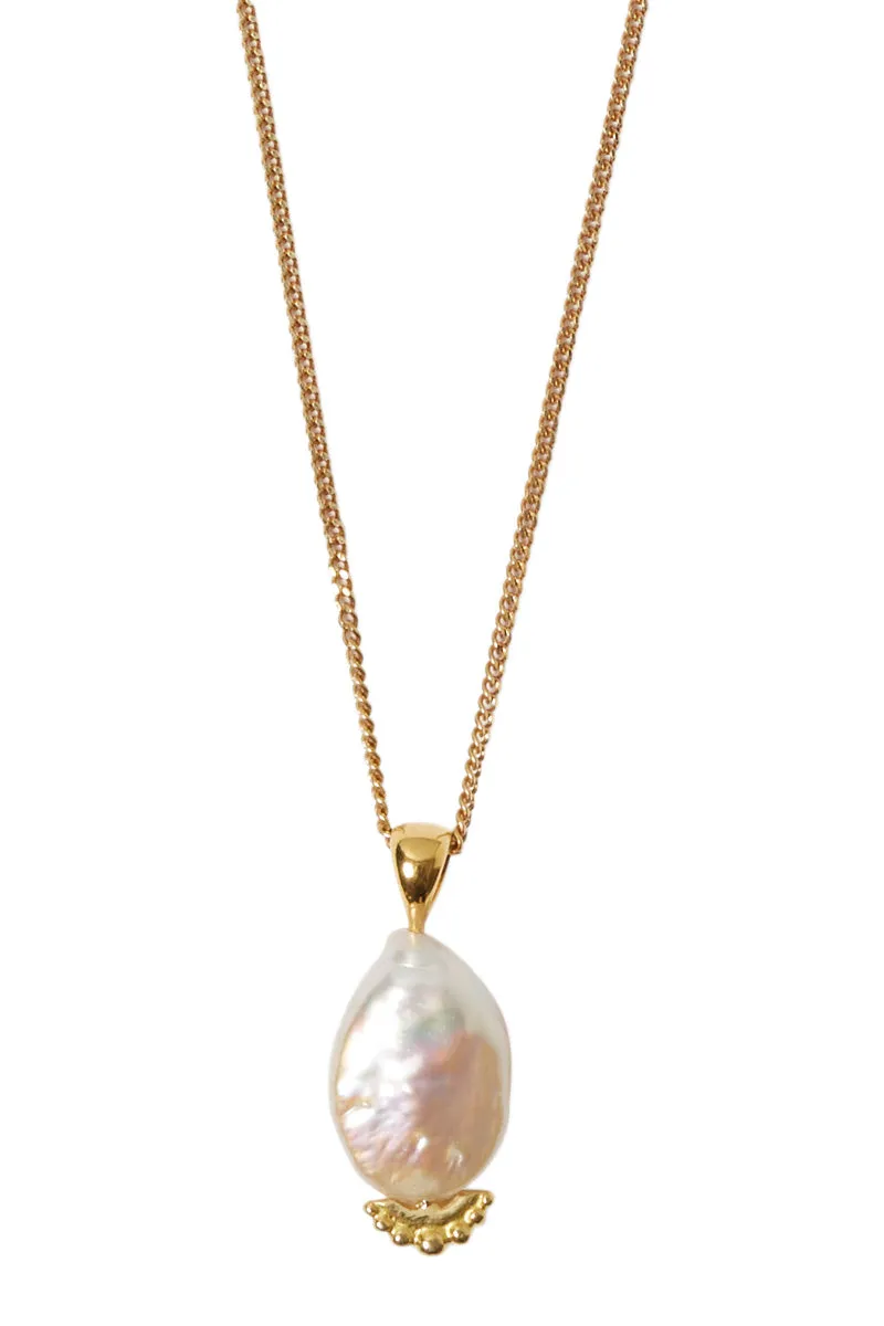 Chan Luu Jaya Pendant in White Pearl