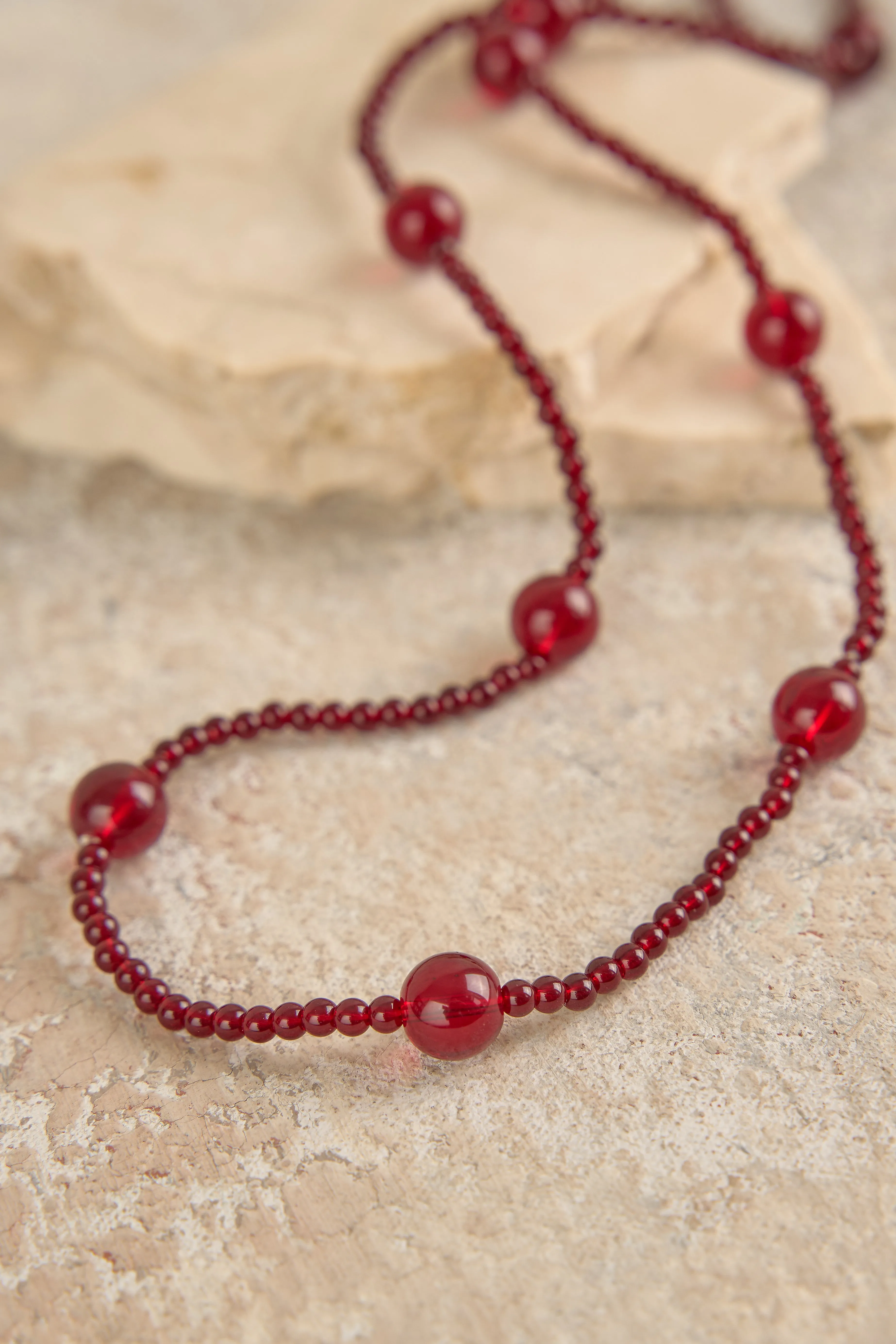 Chianna Necklace - Ruby