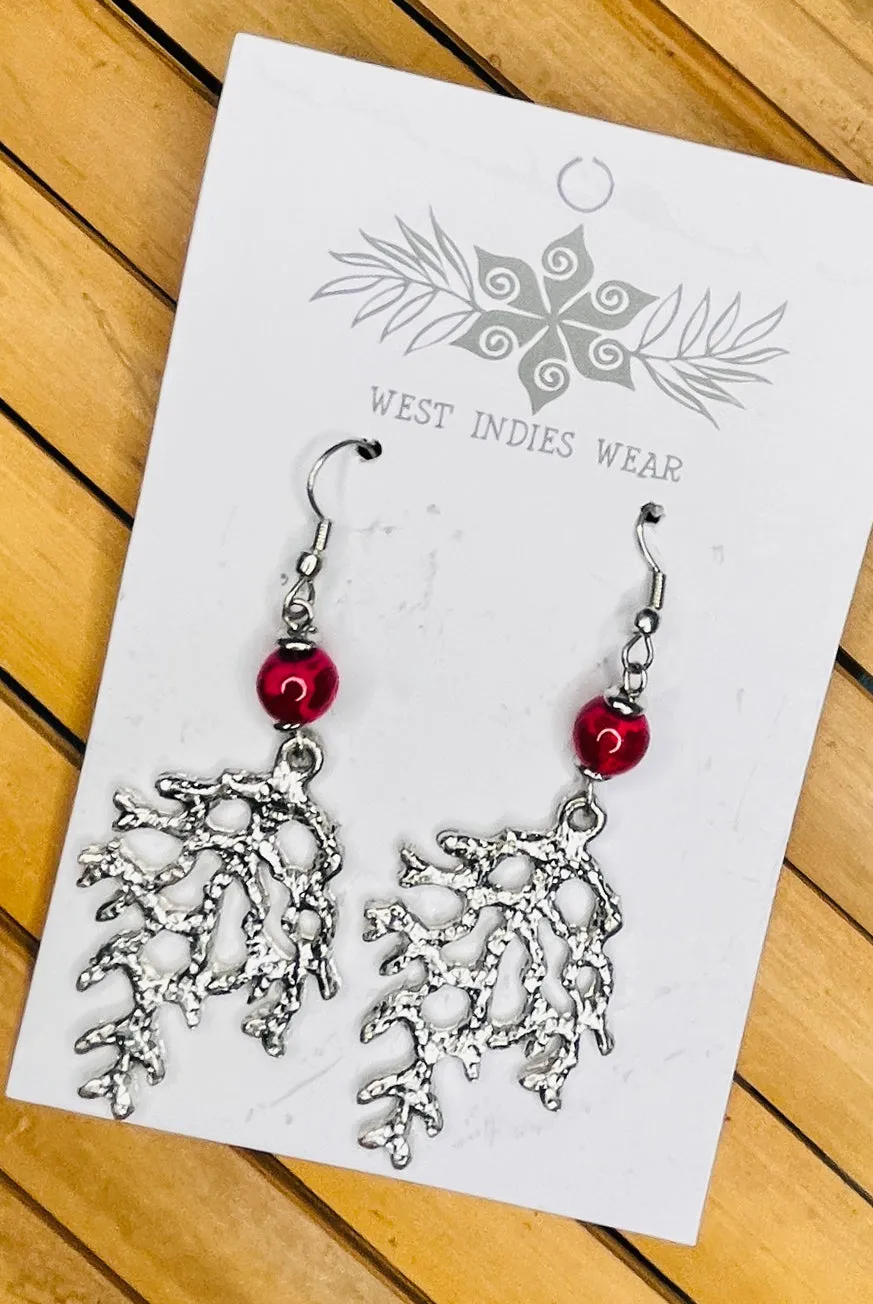 Coral Beach Earrings