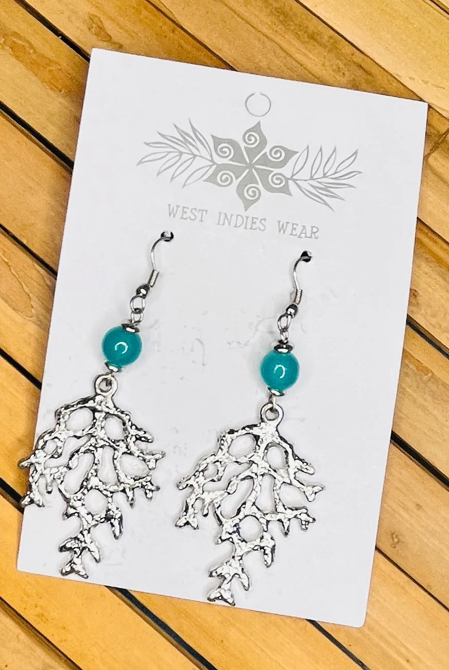 Coral Beach Earrings