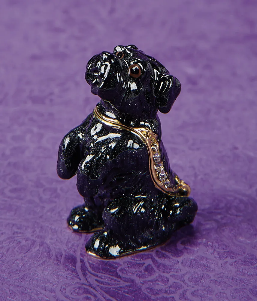 Corky Scottie Trinket Box