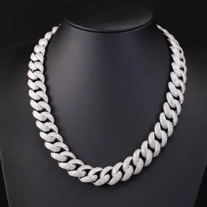 Cuban Chain Necklace and Bracelet