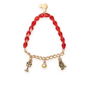 Disney® Belle Multi-Charm Stretch Bracelet