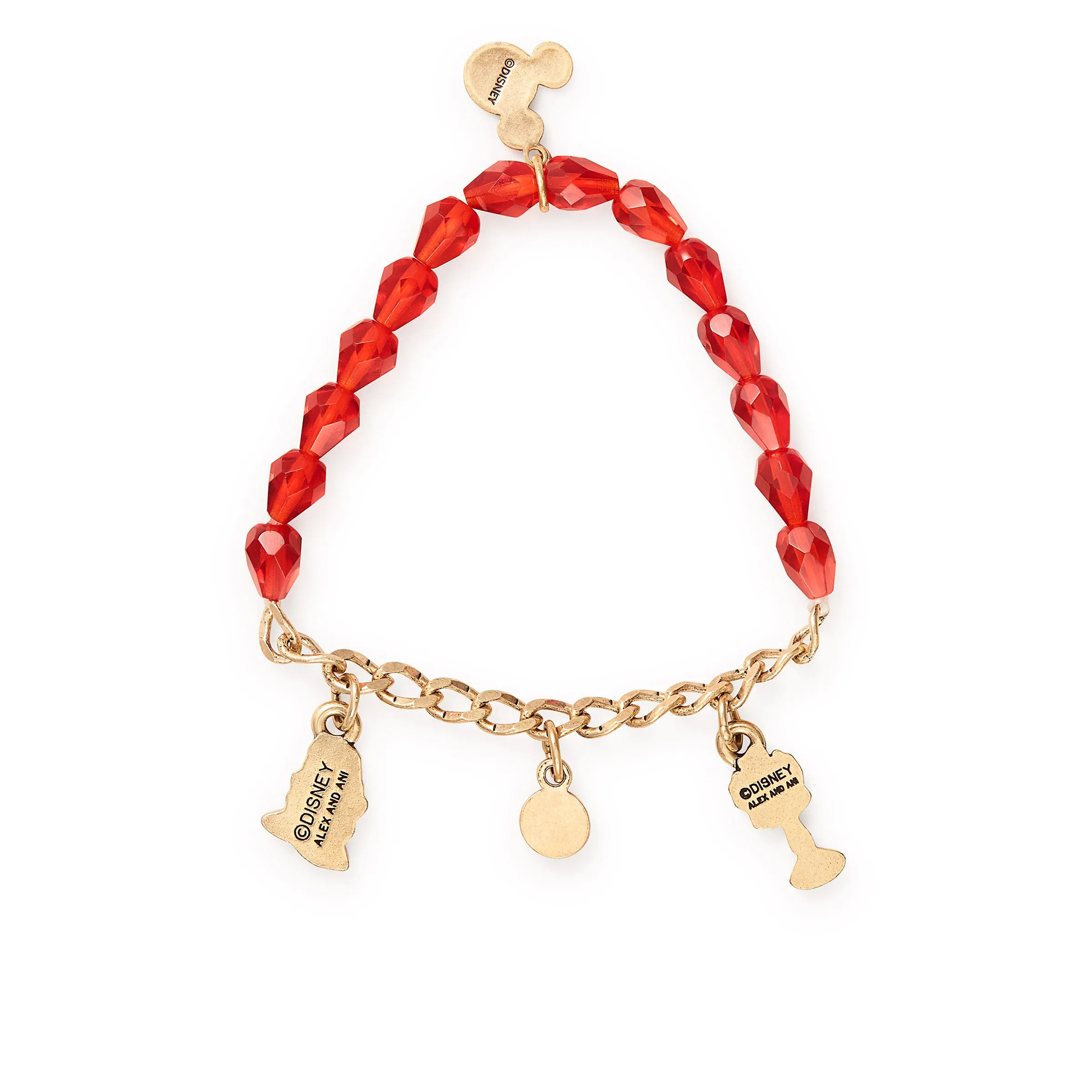 Disney® Belle Multi-Charm Stretch Bracelet