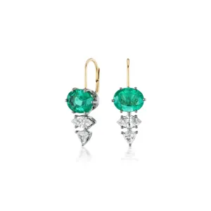 Emerald Drop Earrings