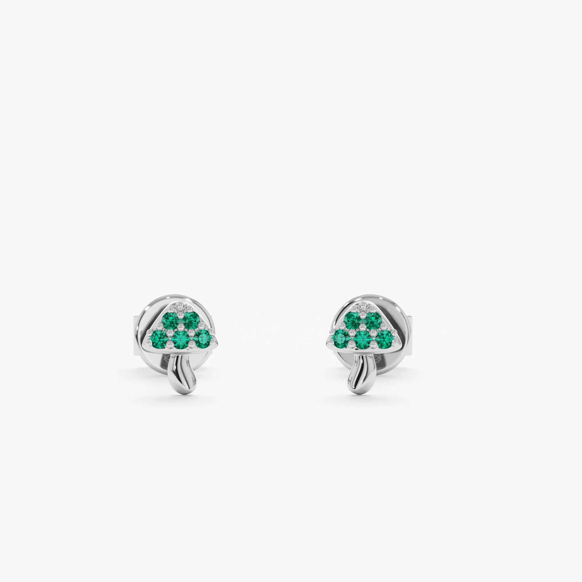 Emerald Mushroom Studs, Darya