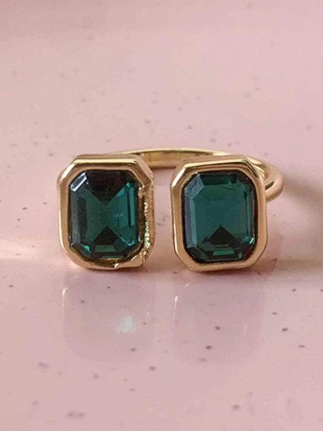 Emerald Serenity Ring