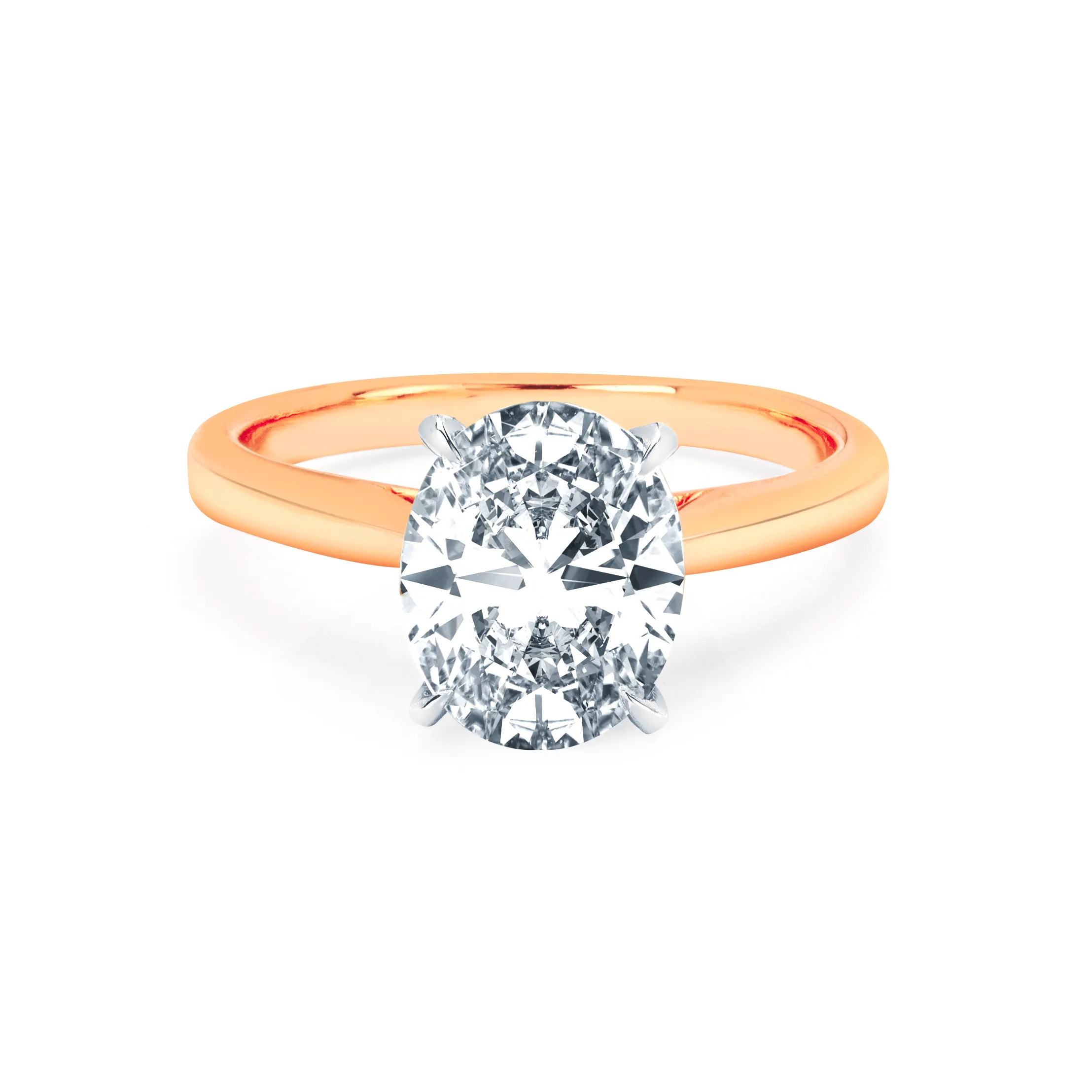 Eternal Oval Diamond Ring Setting