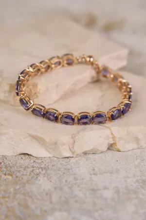 February Birthstone Bracelet