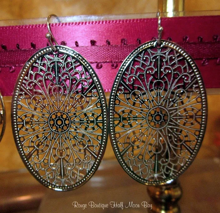 Filigree earrings