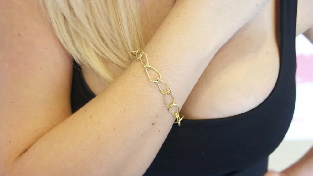 Gold Link Bracelet