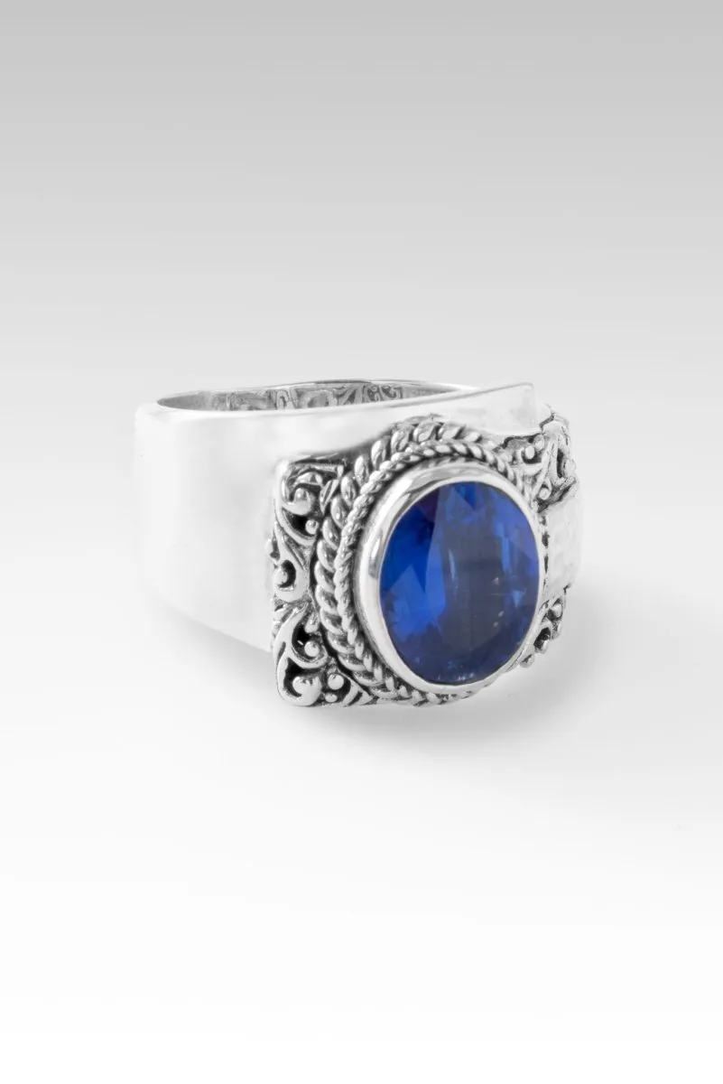 Graceful Serenity Ring™ in Blue Kyanite