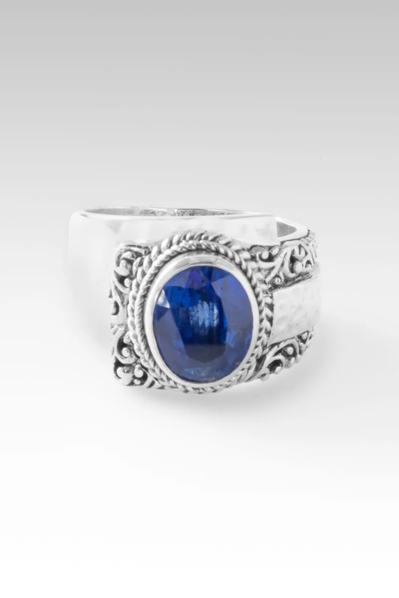 Graceful Serenity Ring™ in Blue Kyanite