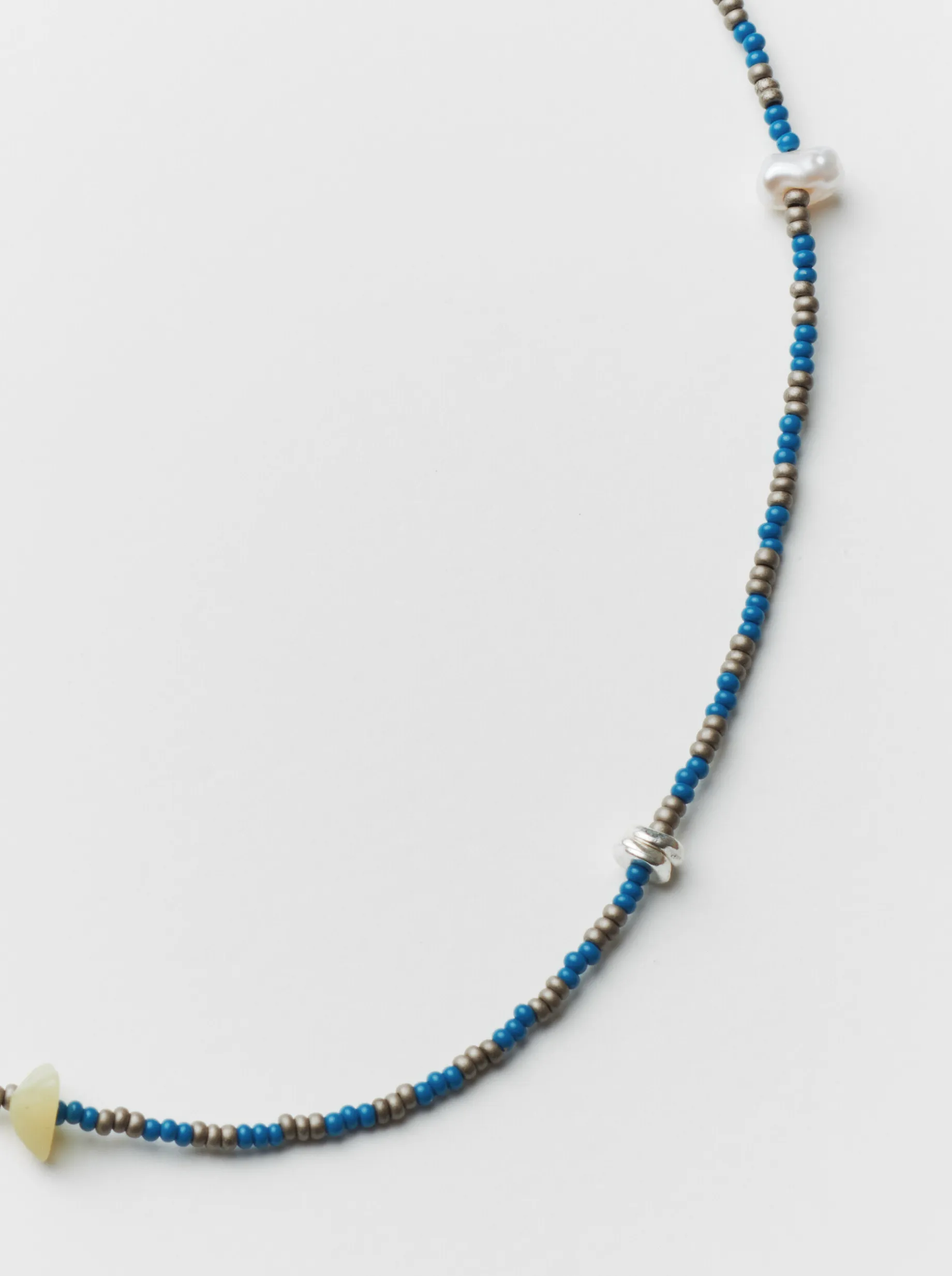 June Necklace in Blue