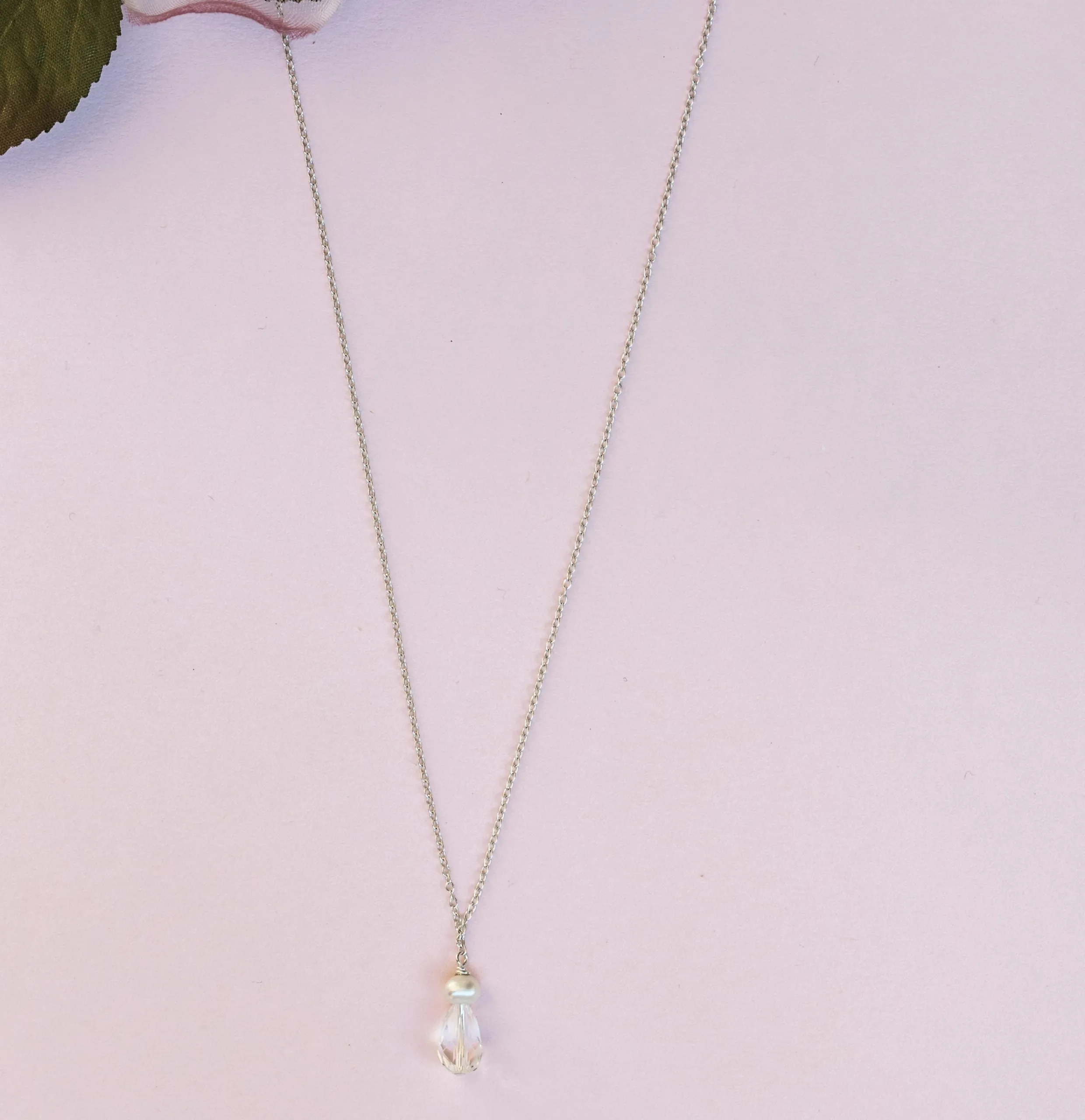 Lili Small Bridal Pendant