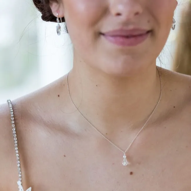 Lili Small Bridal Pendant