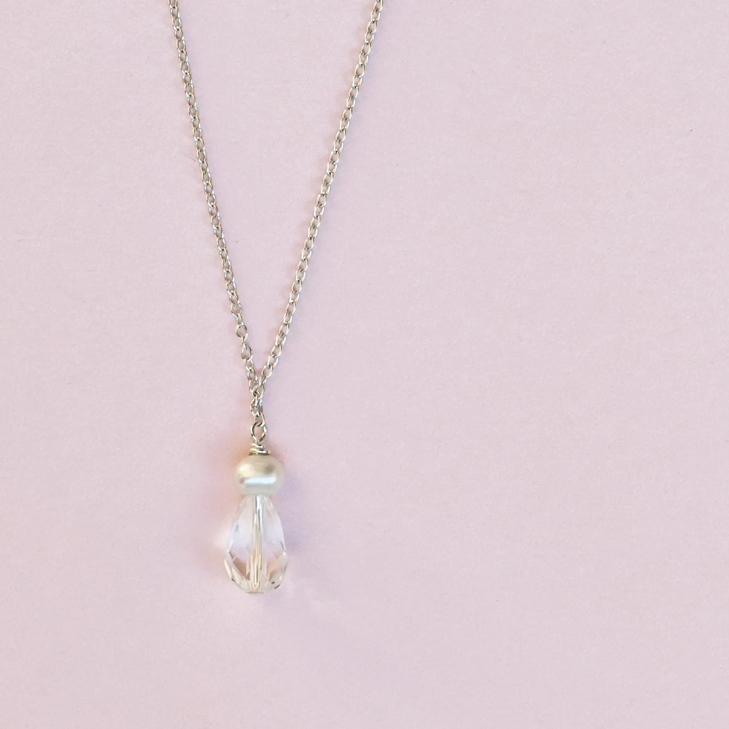 Lili Small Bridal Pendant