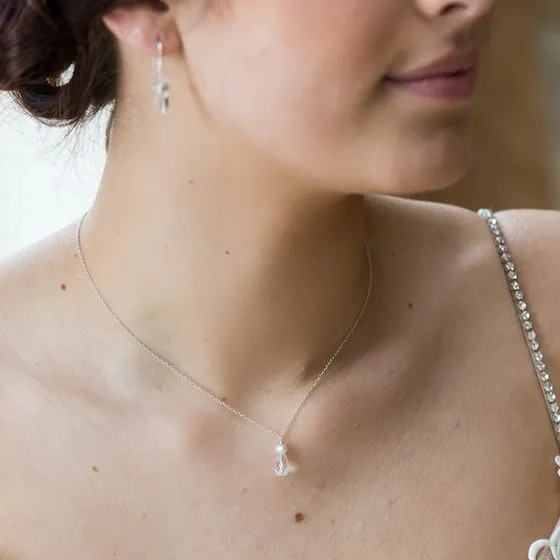 Lili Small Bridal Pendant