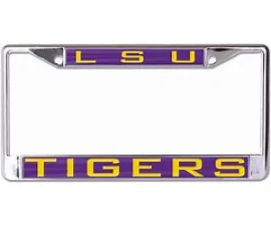 LSU Tigers License Plate Frame