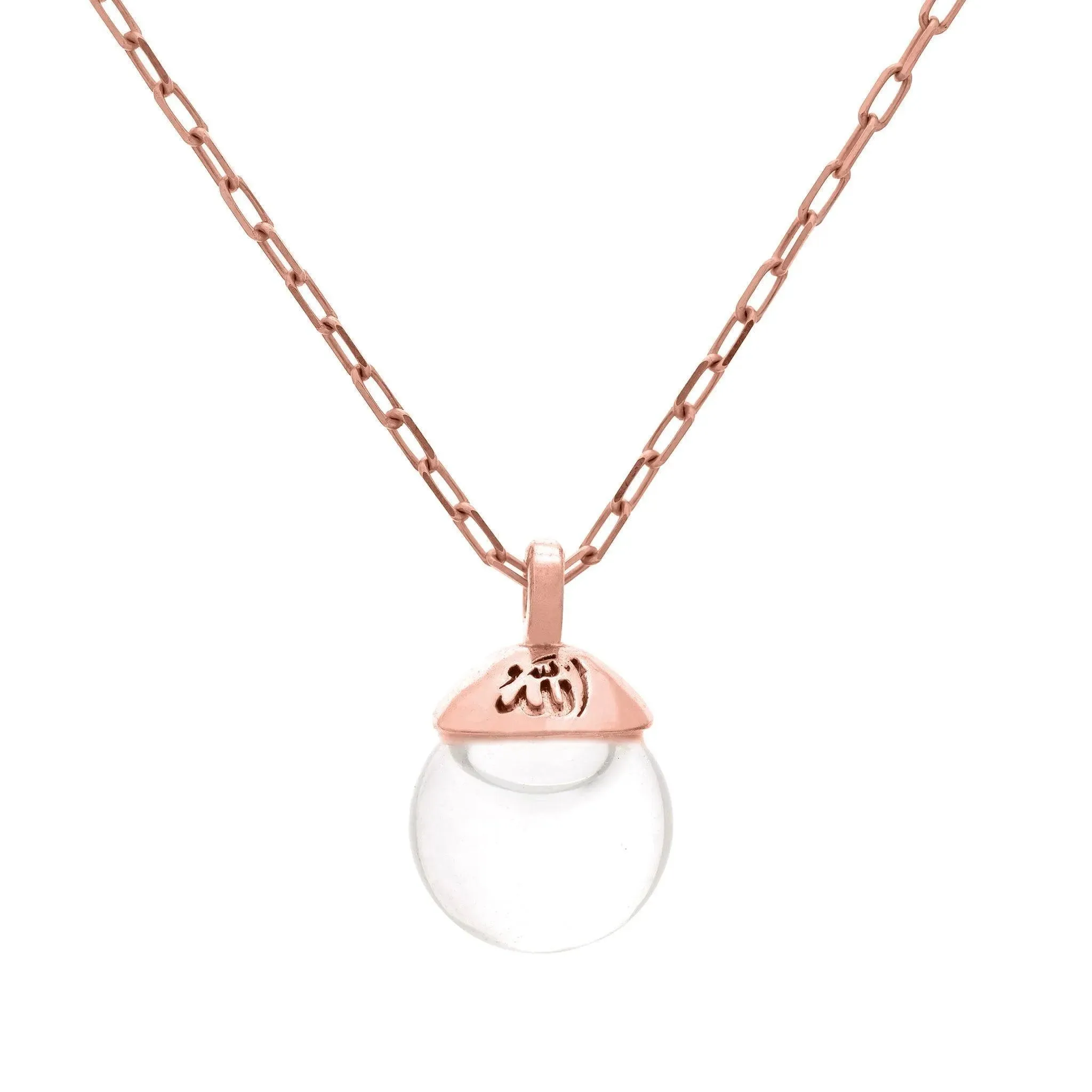 MEN EXCLUSIVE NECKLACE, THICKER CHAIN - ROSE GOLD