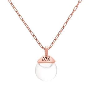 MEN EXCLUSIVE NECKLACE, THICKER CHAIN - ROSE GOLD