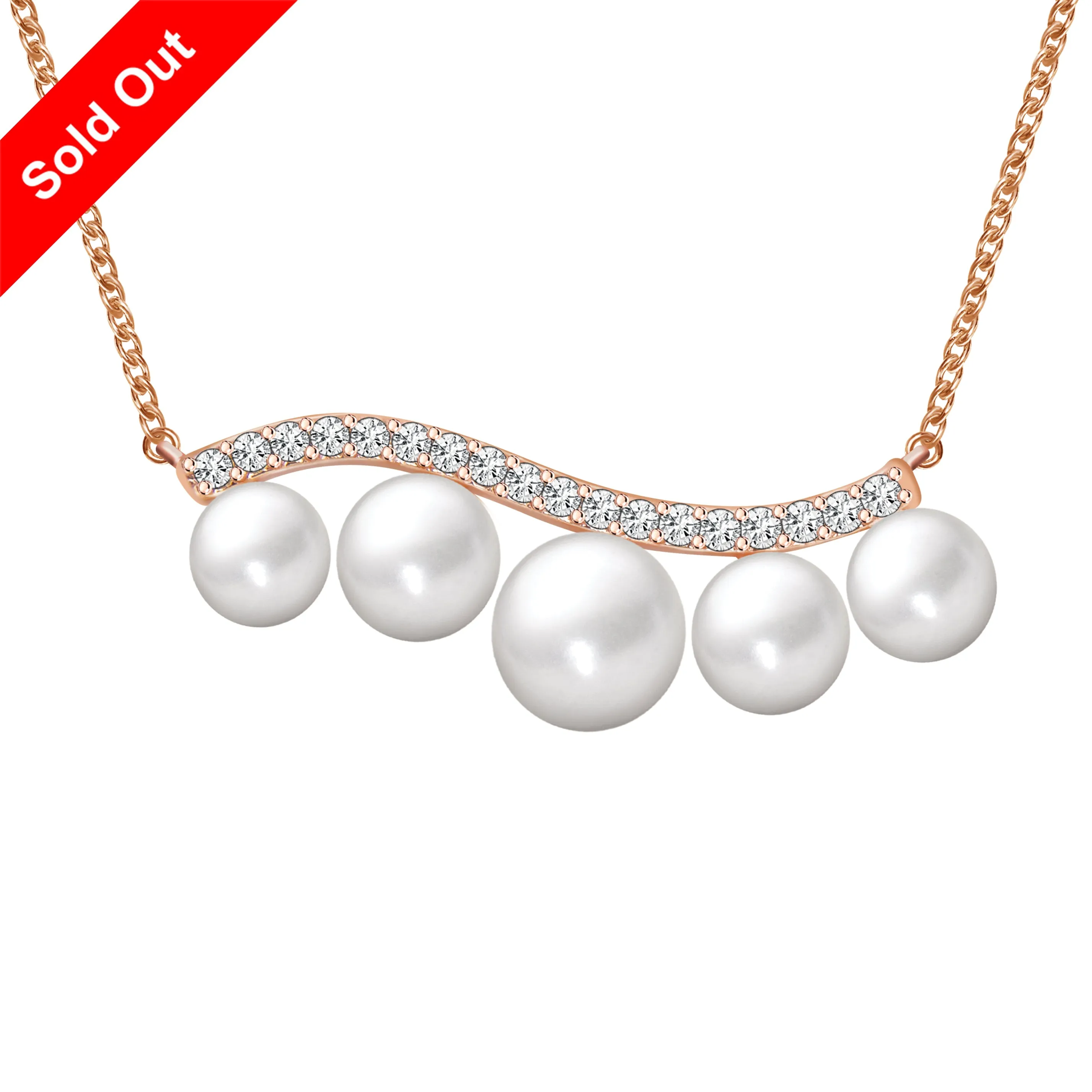 “Morning Dew” Cultured Pearl Necklace