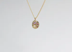 Neapolitan necklace Pink