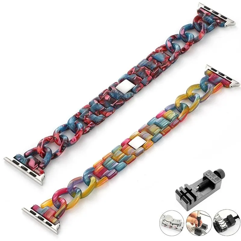 Newest Strap for Apple Watchband 7 6 5 4 Transparent Stylish Bracelet