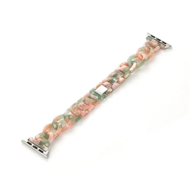 Newest Strap for Apple Watchband 7 6 5 4 Transparent Stylish Bracelet