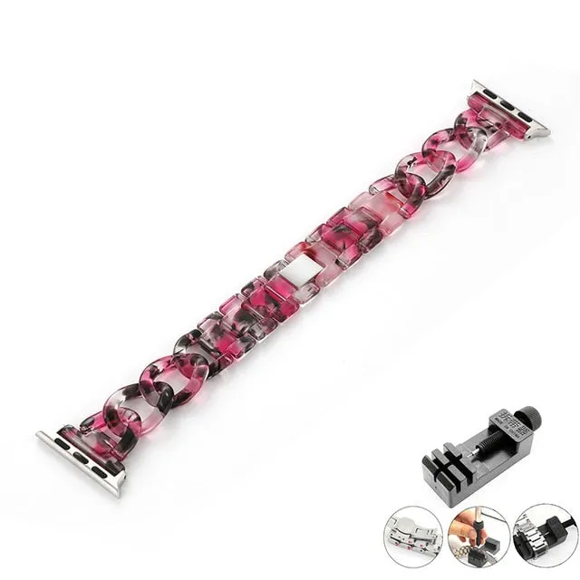 Newest Strap for Apple Watchband 7 6 5 4 Transparent Stylish Bracelet