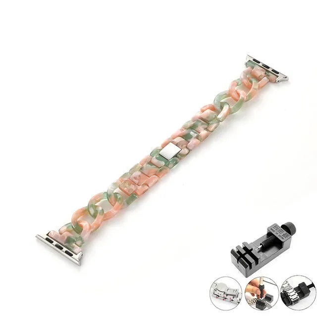 Newest Strap for Apple Watchband 7 6 5 4 Transparent Stylish Bracelet