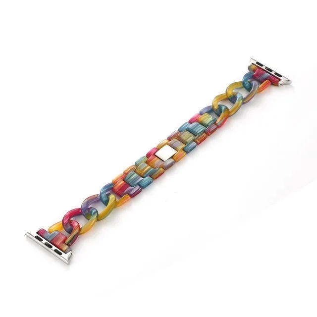 Newest Strap for Apple Watchband 7 6 5 4 Transparent Stylish Bracelet