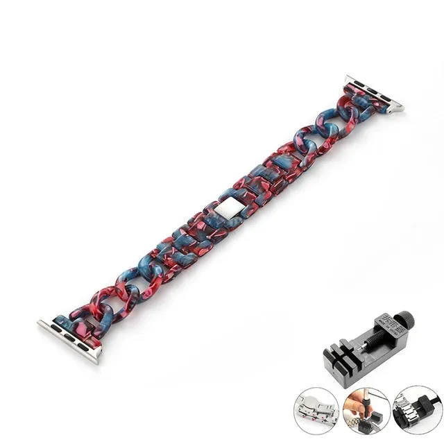 Newest Strap for Apple Watchband 7 6 5 4 Transparent Stylish Bracelet