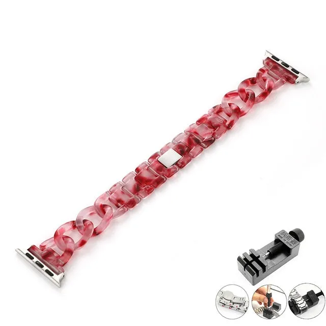 Newest Strap for Apple Watchband 7 6 5 4 Transparent Stylish Bracelet