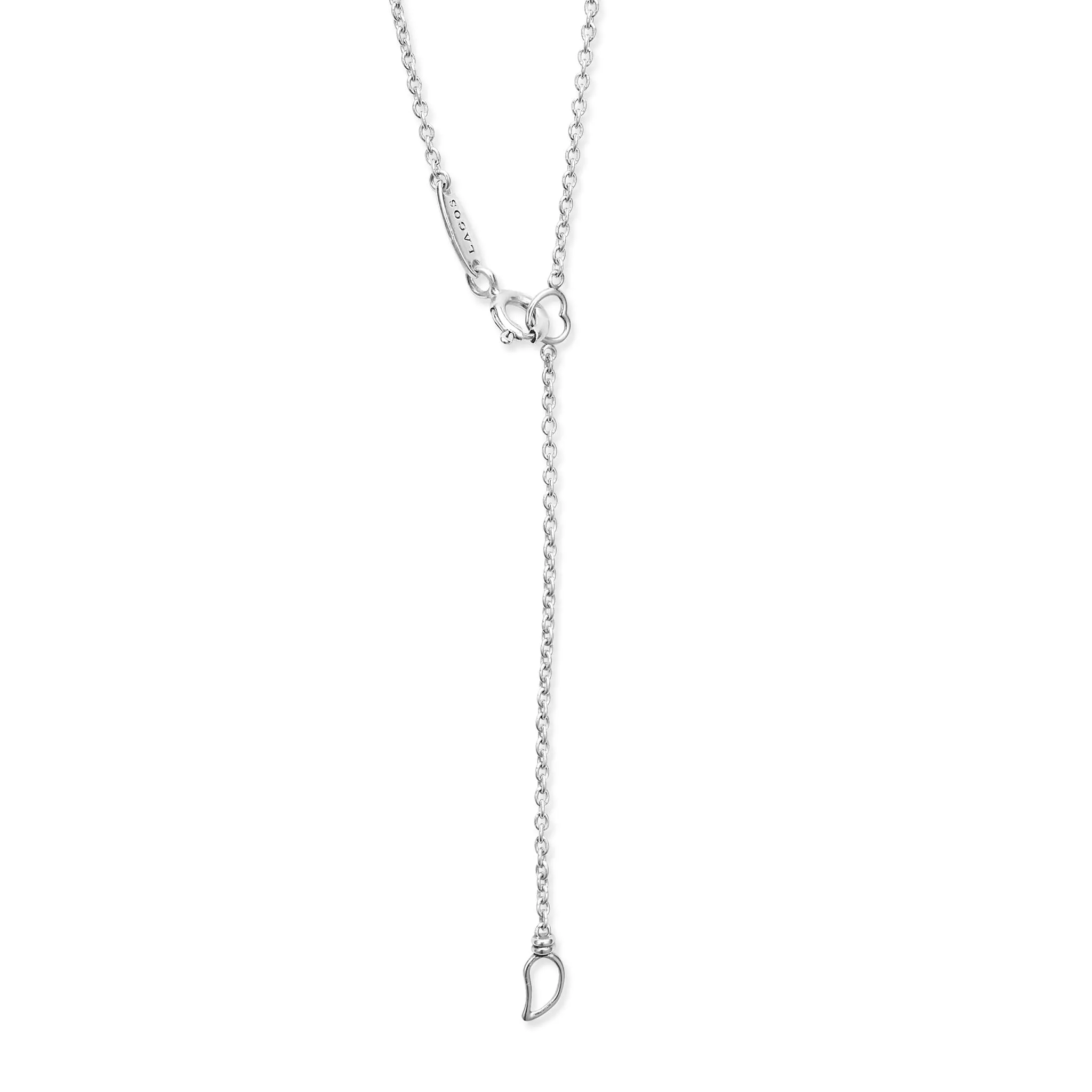 Newport Petite Two-Tone Knot Diamond Pendant Necklace