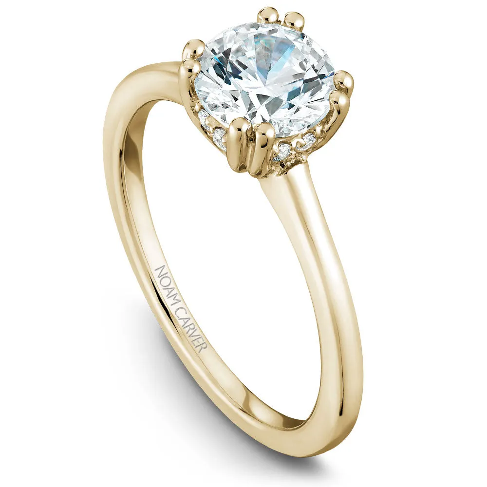 Noam Carver Engagement Ring - B004-04YM-100A