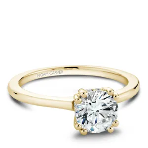 Noam Carver Engagement Ring - B004-04YM-100A