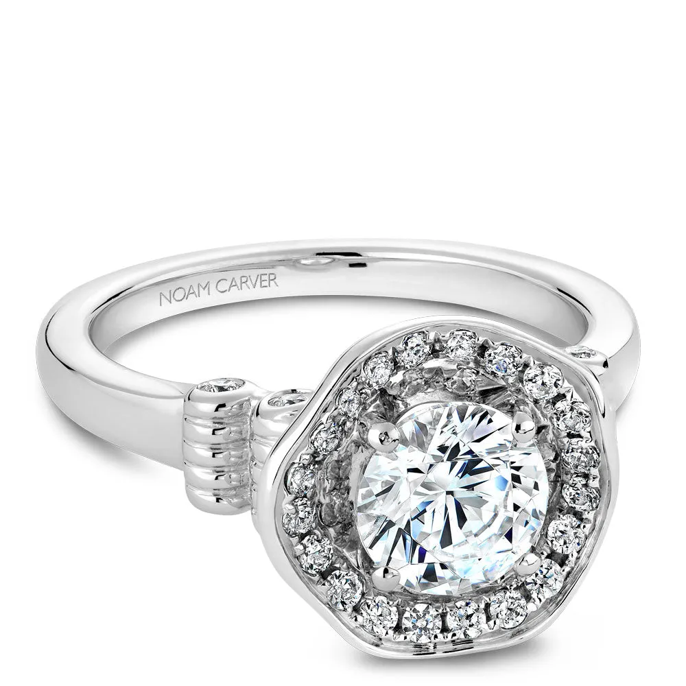 Noam Carver Engagement Ring - B014-01WZ-100A