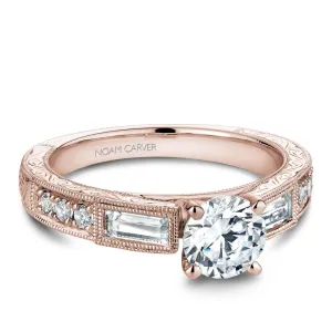 Noam Carver Engagement Ring - B058-01RS-100A