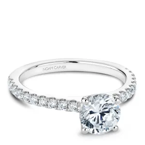 Noam Carver Engagement Ring - B101-01WZ-100A