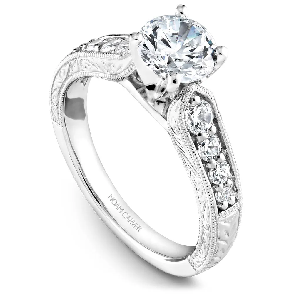 Noam Carver Engagement Ring - B174-01WM-100A