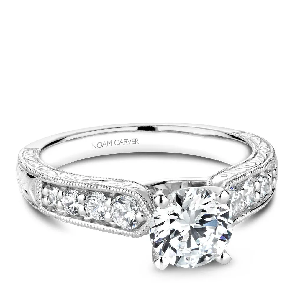 Noam Carver Engagement Ring - B174-01WM-100A