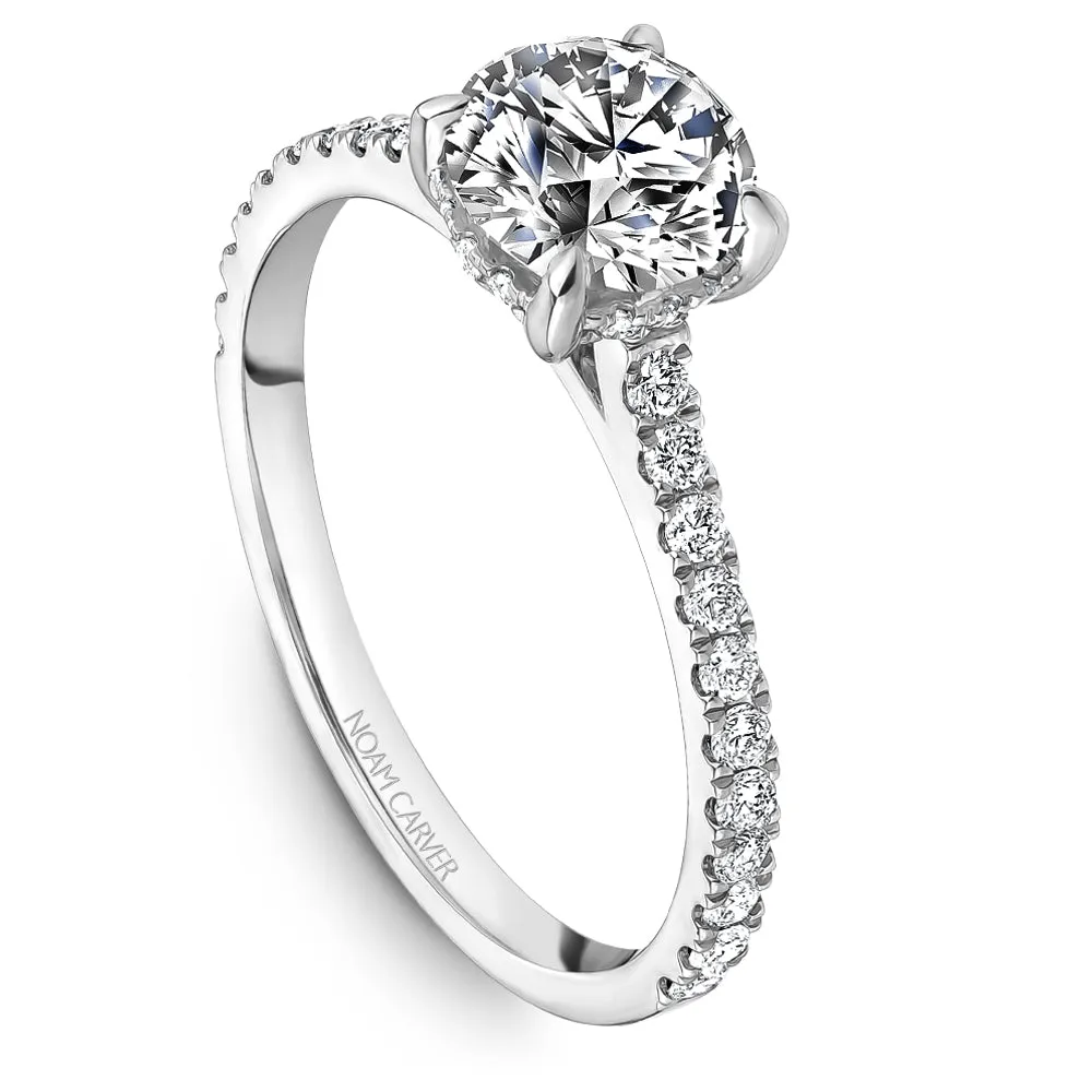 Noam Carver Engagement Ring - B505-01WM-100A