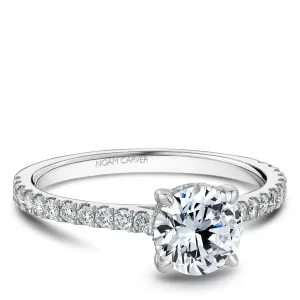 Noam Carver Engagement Ring - B505-01WM-100A